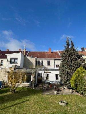 Rückansicht vom Garten