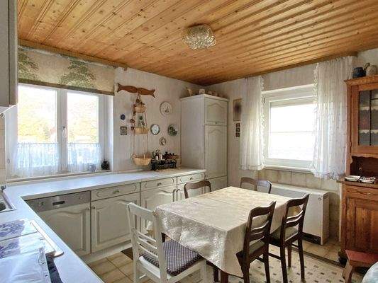 Küche im Erdgeschoss