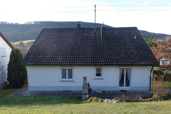 Hausansicht vom Garten