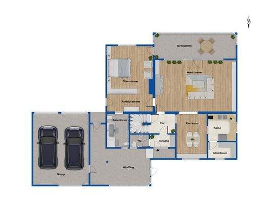 Grundriss Erdgeschoss