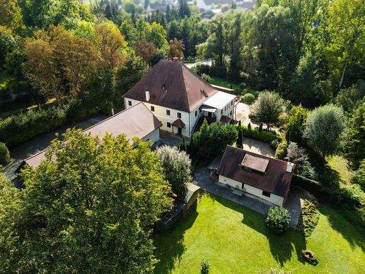 Vogelperspektive von Nordost