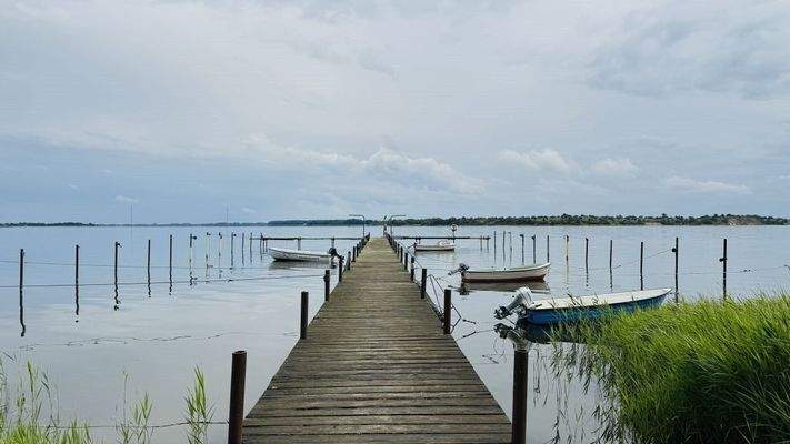 Steg mit Liegeplätzen