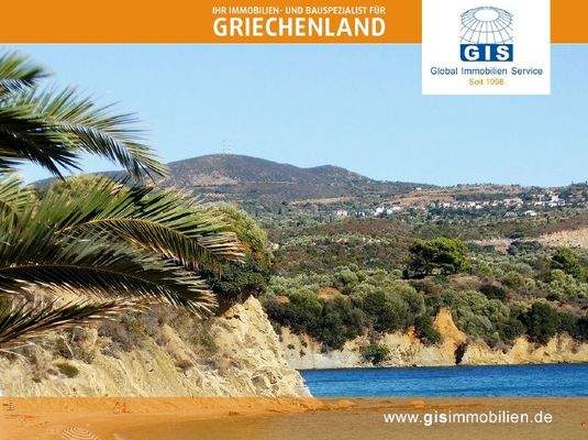 Bucht mit Blick auf Akritochori