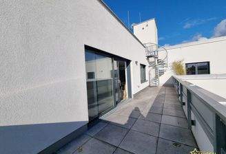 Terrasse auf Wohnebene