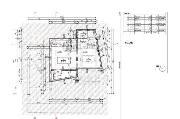 Untergeschoss: 3 Abstellräume