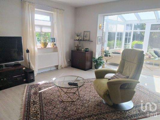 EG Wohnzimmer Blick Wintergarten