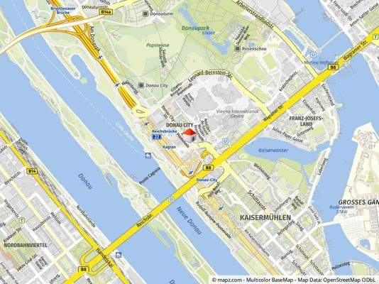 Geolyzer Kartenausschnitt