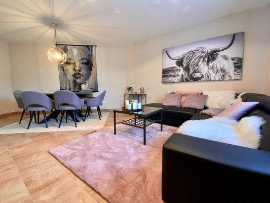 Wohn- Esszimmer OG Ferienwohnung