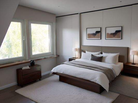 Schlafzimmer - Einrichtung KI-generiert