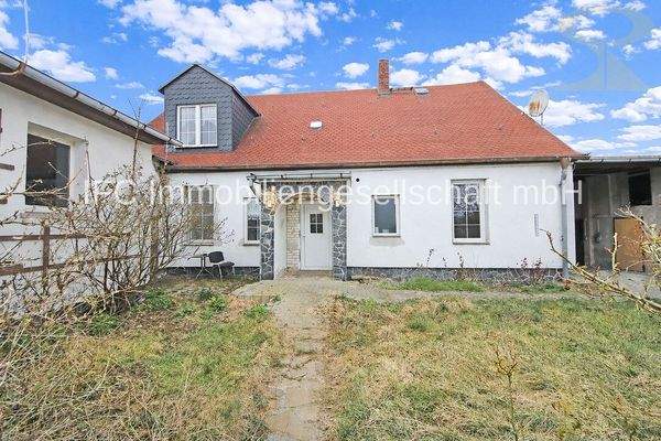 Rückansicht mit Hauseingang