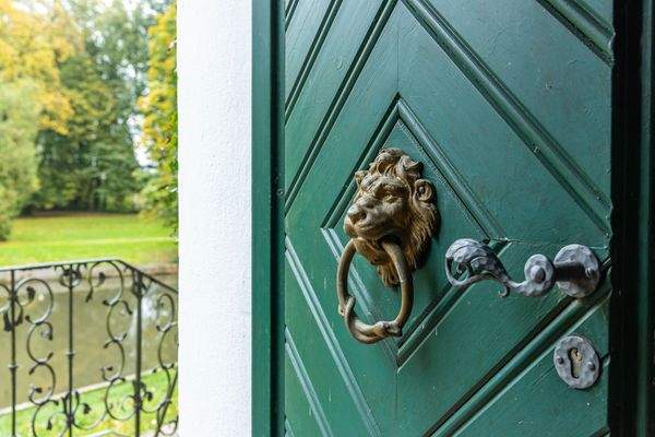 Detailansicht Türknopf