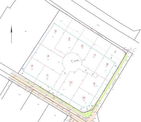 Übersicht Baugrundstücke