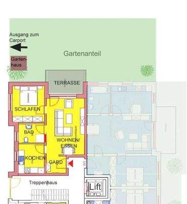 Platz für 1-2 Personen...