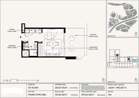 Modern Apartments with Premium Amenities in Al Jaddaf Dubai