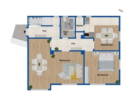 Grundriss Erdgeschoss