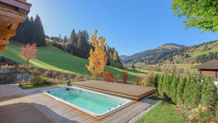 KITZIMMO-Luxuswohnung mit Pool in Toplage kaufen - Immobilie Jochberg.