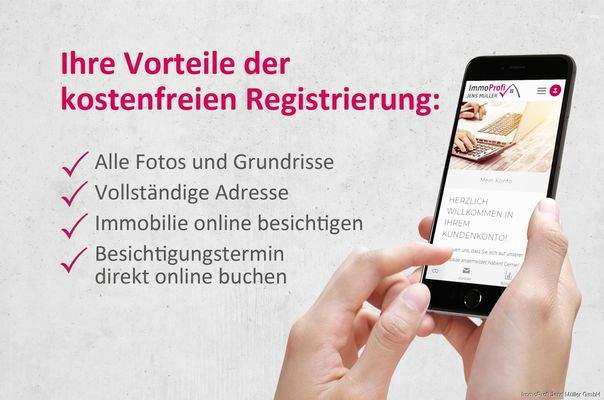 Vorteile der Registierung