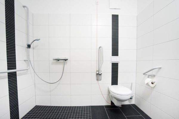 moderne Sanitäranlage