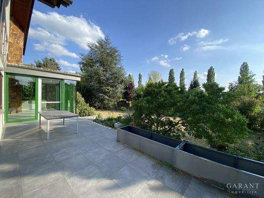 Blick von der Terasse