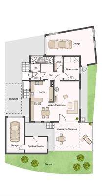 Grundriss Erdgeschoss