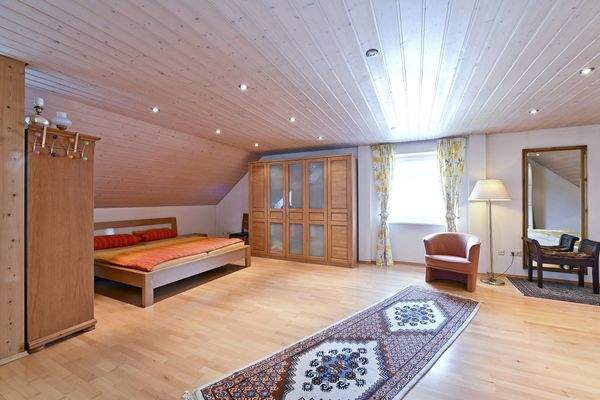 Dachstudio: Schlafbereich