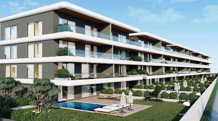 Apartments with Private Pools and Gardens in İzmir Çeşme