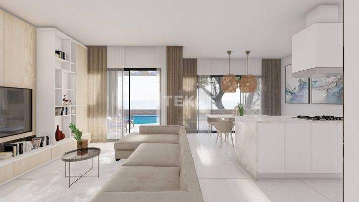 Beach-Front Villas with Chic Designs in Ozanköy Girne
