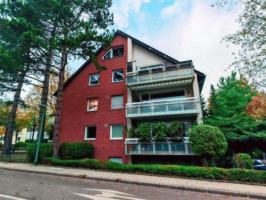 Gebäude Seitenansicht