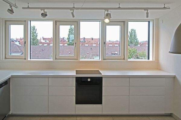 Küche mit Blick nach Westen