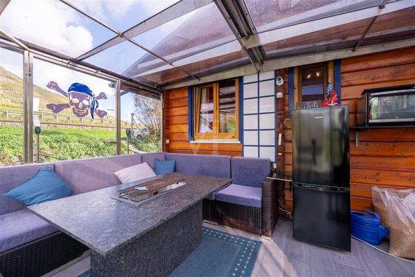 Hausboot / Outdoorecke