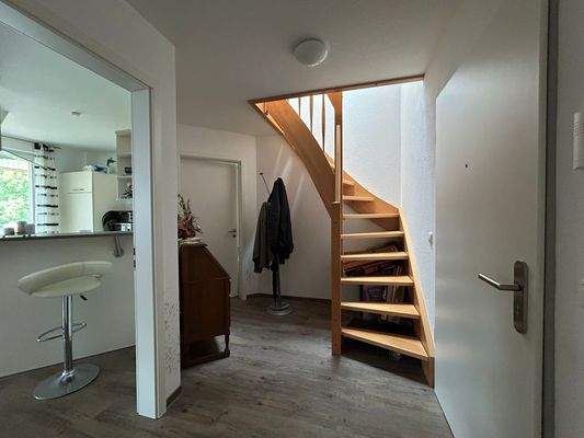 Flur mit Zugang Studio