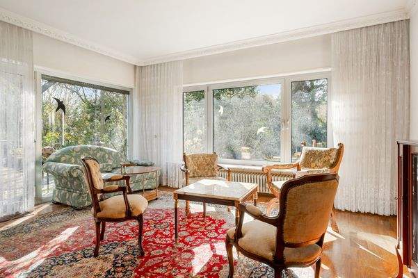 Teilansicht Wohnzimmer