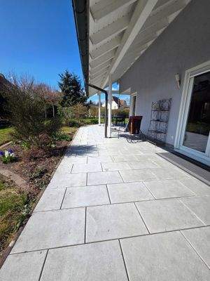 Überdachte Terrasse, Südseite