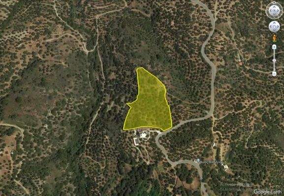 Kreta, Mochlos: Erhöhtes Baugrundstück mit Meerblick in Sfaka zu verkaufen