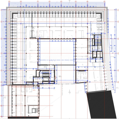 Grundriss 4. OG - 958 m²