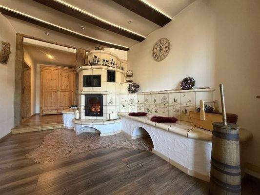 Kachelofen Wasserführend