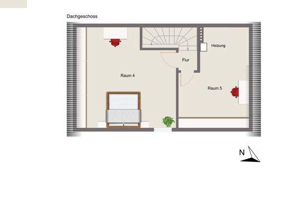 Grundriss Dachgeschoss