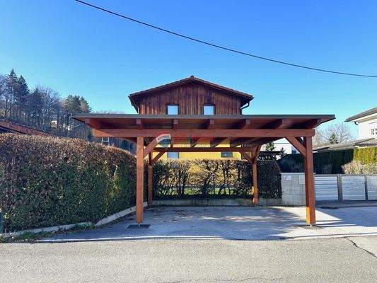 Carport – Straßenansicht