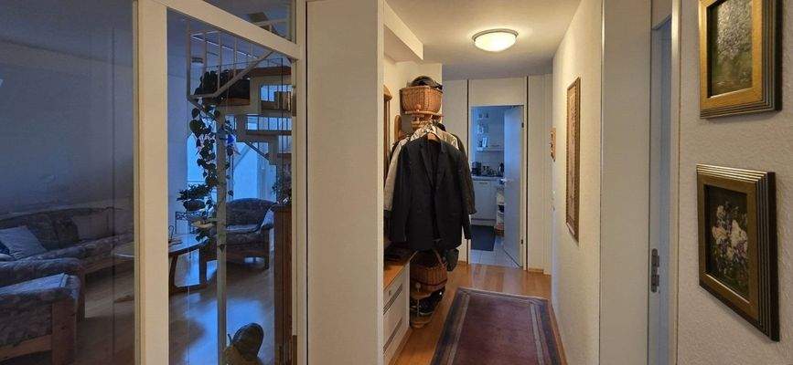 Der moderne Eingangsbereich