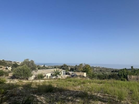Kreta, Ag. Paraskevi: Grundstück mit wunderschönem