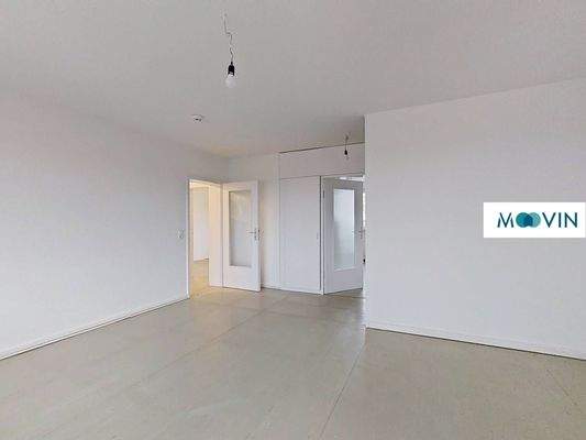 Ansicht III: Wohn- und Esszimmer