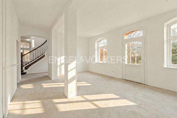 Küche und Essbereich digital bearbeitet