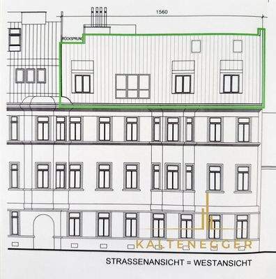 Strassenansicht - Westansicht