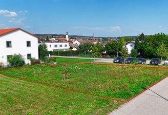 Aufnahme Blick von Westen nach Osten