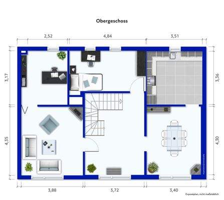 GR Obergeschoss Möbeliert