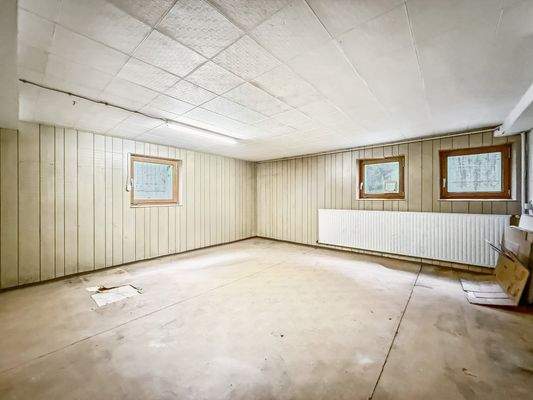 Hobbyraum Kellergeschoss