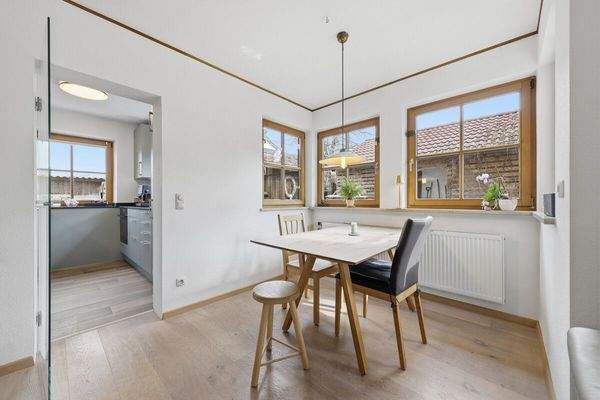 Der freundliche Essbereich