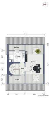 Grundriss Dachgeschoss