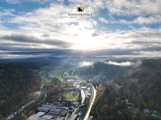 ...ein weiter Blick ins Tal