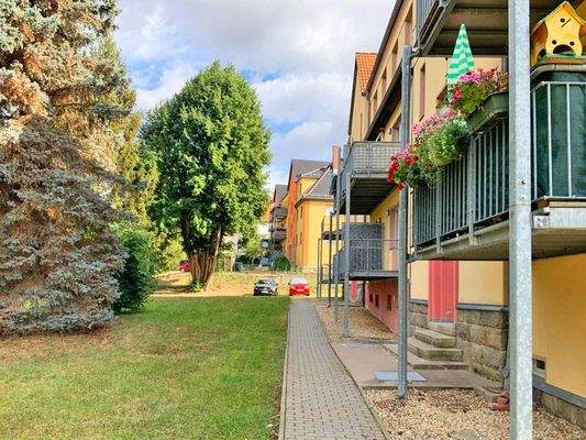 Zuwegung zum Hauseingang